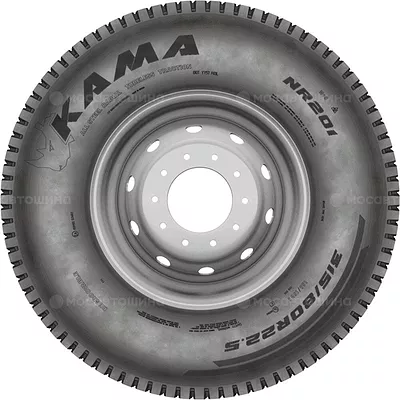 Кама NR 201 215/75 R17,5 126/124M 3PMSF (Ведущая ось)