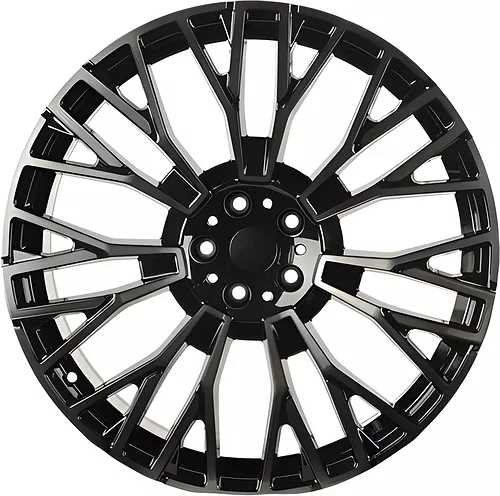 FR Replica 3S1111 9.5x21 5x112 ET 37 Dia 66.6 B (Black)