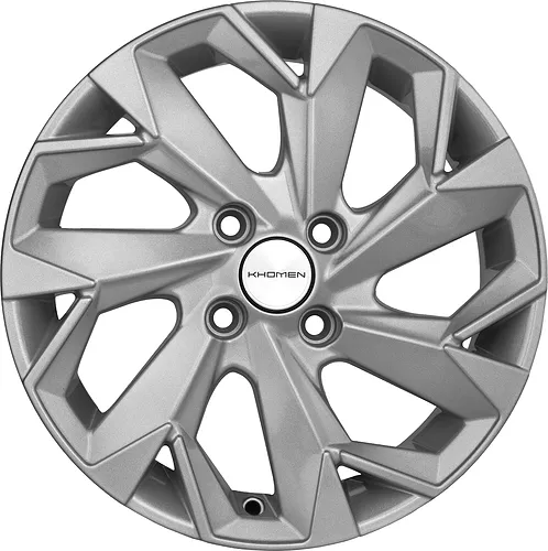 Khomen Wheels KHW1508 6x15 4x98 ET 35 Dia 58.6 BLACK-FP