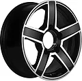 Khomen Wheels KHW1614 (Niva 4x4) 6.5x16 5x139.7 ET 40 Dia 98.5 Black-FP