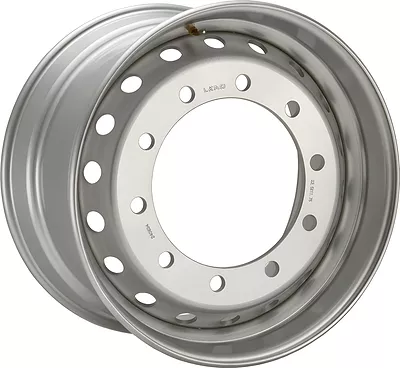 Leading Wheels 10/335/281/120 11.75x22.5 10x335 ET 120 Dia 281 Silver
