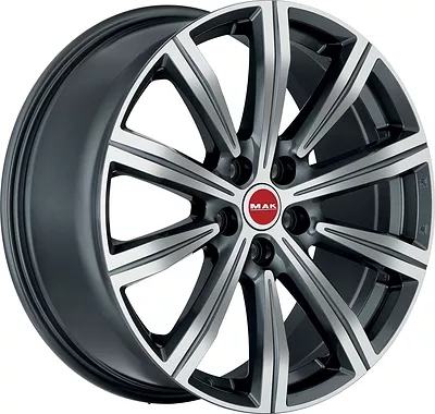 Mak Birmingham 9.5x22 5x120 ET 35 Dia 64.1 Gloss Black