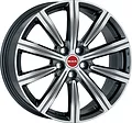 Mak Birmingham 9.5x22 5x120 ET 35 Dia 64.1 Gloss Black