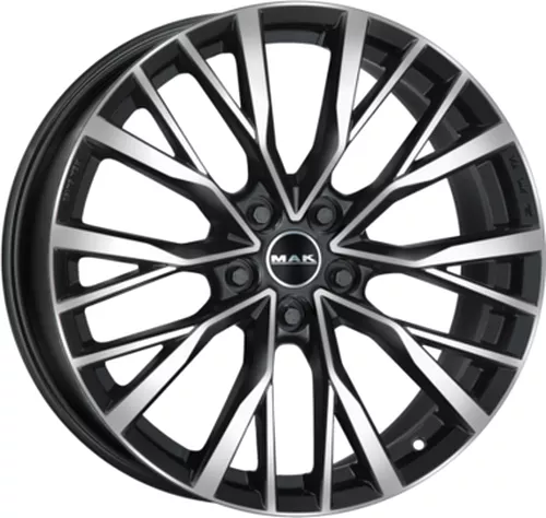 Mak Kent 9.5x21 5x120 ET 44 Dia 72.6 Gloss Black