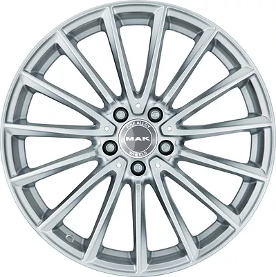 Mak Komet 7.5x17 5x112 ET 40 Dia 66.6 silver
