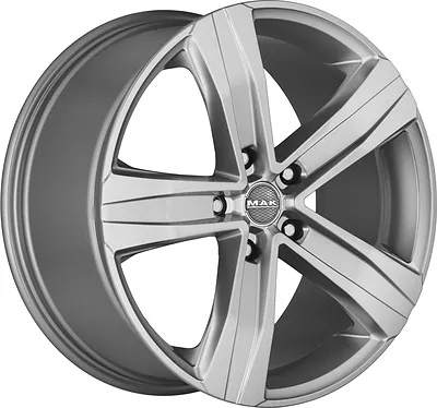 Mak Stone 5 6.5x16 5x120 ET 50 Dia 65.1 silver