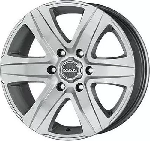 Mak Stone 6 8x18 6x130 ET 53 Dia 84.1 Gloss Black