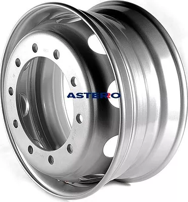 Asterro 10/335/281/161 9x22.5 10x335 ET 161 Dia 281 Silver