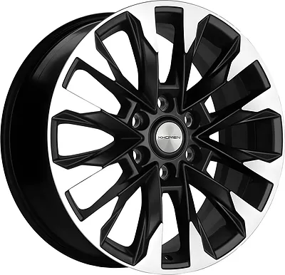 Carwel 2010 Toyota LC Prado 8x20 6x139.7 ET 25 Dia 106.1 BLK