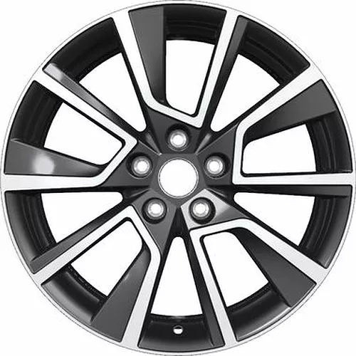Khomen Wheels KHW1802 (Kaleos) 7x18 5x114.3 ET 35 Dia 66.1 Black-FP