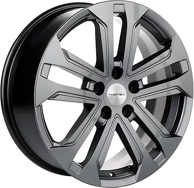 Khomen Wheels KHW1803 (Coolray) 7x18 5x114.3 ET 50 Dia 54.1 Gray-FP