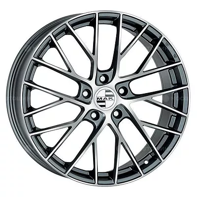 Mak Monaco 8.5x19 5x130 ET 55 Dia 71.6 Black Mirror