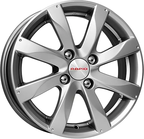Rapid Джеминиоригинал 6x15 4x100 ET 37 Dia 60.1 дарк платинум