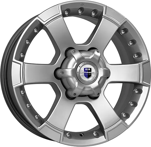 КиК М56 7x16 6x139.7 ET 20 Dia 110.1 дарк платинум