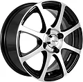 Xtrike X-114М 5.5x14 4x98 ET 35 Dia 58.5 BK/FP