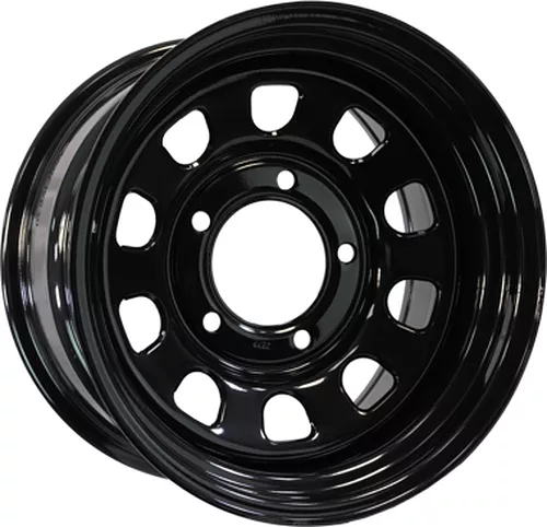 Zepp 4x4 Dodge Ram 2500/3500, Hummer H1/H2 Semicircle 9x17 5x165 Dia 121 Gloss Black