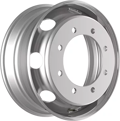 Accuride 8/275/221/136 6.75x19.5 8x275 ET 136 Dia 221 Silver
