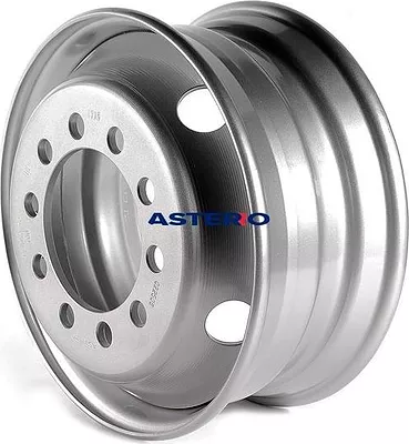 Asterro 10/225/176/130 6.75x17.5 10x225 ET 130 Dia 176 Silver
