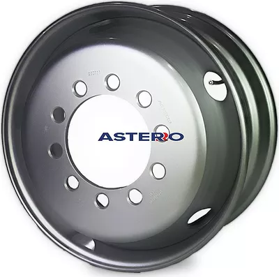 Asterro 10/225/176/140 7.5x19.5 10x225 ET 140 Dia 176 Silver