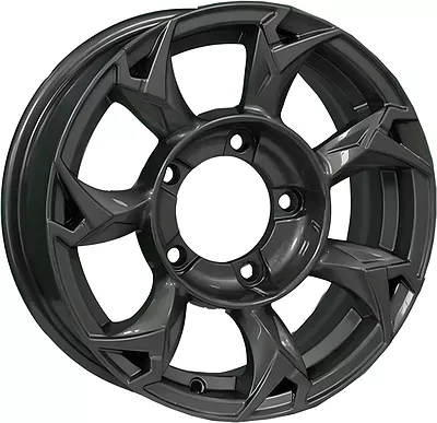 Khomen Wheels KHW1505 (Jimny) 5.5x15 5x139.7 ET 5 Dia 108.1 Black-FP