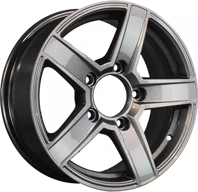 Khomen Wheels KHW1614 (Niva 4x4) 6.5x16 5x139.7 ET 40 Dia 98.5 Black