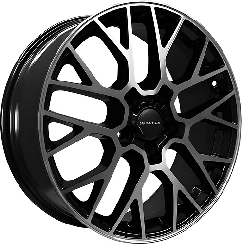 Khomen Wheels KHW1818 (Jolion) 7x18 5x114.3 ET 37 Dia 66.6 Black-FP