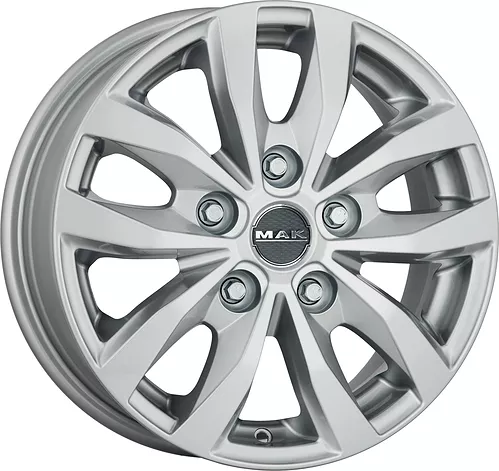 Mak Load 5 3 6.5x15 5x160 ET 58 Dia 65.1 Gloss Black