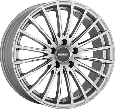 Mak Starlight 7.5x17 5x112 ET 45 Dia 66.6 silver