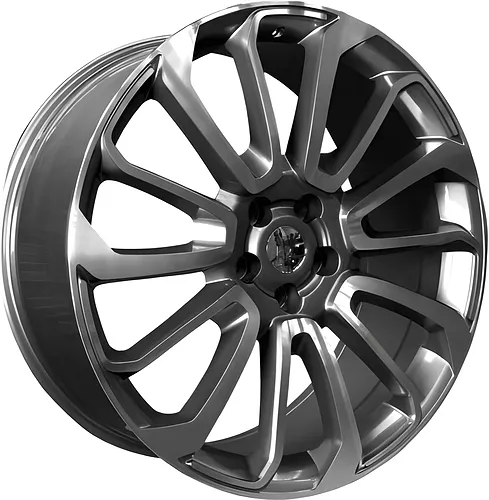 PDW 7013 9x20 5x120 ET 45 Dia 72 Gun Metal Machined Face
