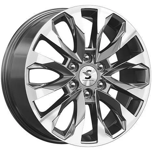 КиК КР007 Haval H9 8x20 6x139.7 ET 42 Dia 75.1 Elite Silver